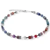 Collier Coeur de Lion Geocube Art multicolore
