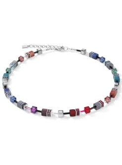 Collier Coeur de Lion Geocube Art multicolore