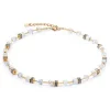 Collier Coeur de Lion GeoCUBE® Iconic Pearl Mix