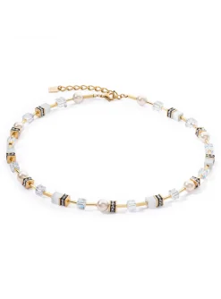 Collier Coeur de Lion GeoCUBE® Iconic Pearl Mix