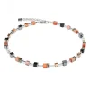 Collier Coeur De Lion GéoCube orange