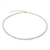 Collier Coeur de lion Little Twinkle doré-bleu glacé
