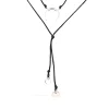 Collier Doriane Double Fil , Pendants Argent