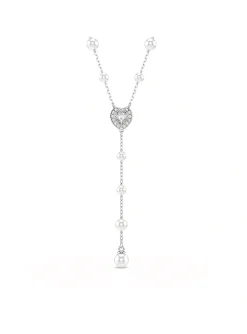 Collier en Y Ariana Grande x Swarovski coeurperles de cristal