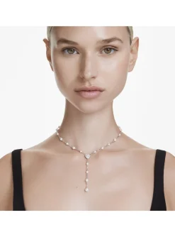 Collier en Y Ariana Grande x Swarovski coeurperles de cristal