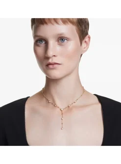 Collier en Y Swarovski Imber doré