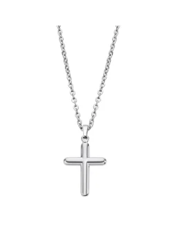 Collier homme Lotus Style croix acier