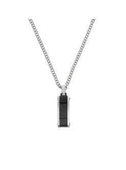 Collier Jourdan Nunki fibre de carbone noire