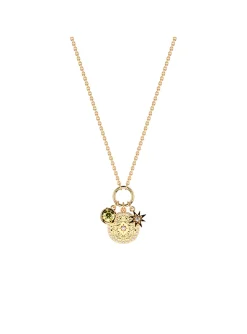 Collier Les Cadettes Birthstones Novembre_x005f_x000D_Pierre de naissance Jaune Citrine