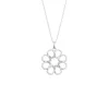Collier Les Georgettes Arabesque argenté_x005f_x000D_25 mm
