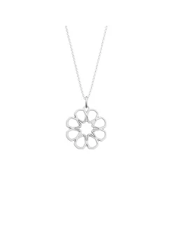Collier Les Georgettes Arabesque argenté_x005f_x000D_25 mm