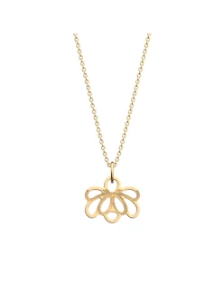 Collier Les Georgettes Flora doré