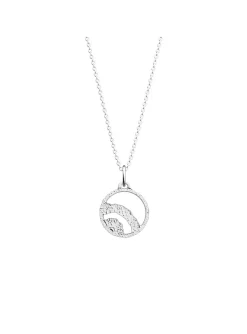 Collier Les Georgettes Nomade argenté 16mm