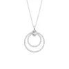 Collier Les Georgettes Nuit argenté 20mm_x005f_x000D_Collection Les Précieuses