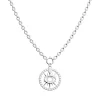 Collier Les Georgettes Oeil argenté