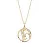 Collier les Georgettes Vierge doré 20mm