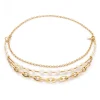 Collier multirangs Coeur de Lion Chunky Chain_x005f_x000D_acier doré