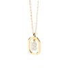Collier PDPaola Lettre B Mini doré