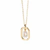 Collier PDPaola Lettre D Mini doré