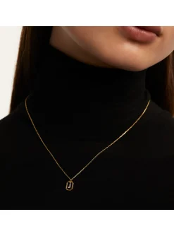 Collier Pdpaola Lettre J Mini doré