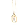 Collier Pdpaola Lettre O Mini doré