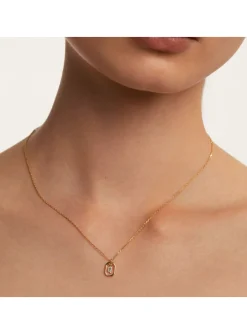 Collier Pdpaola Lettre Q Mini doré