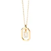 Collier Pdpaola Lettre U Mini doré