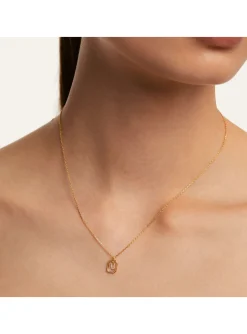 Collier Pdpaola Lettre U Mini doré
