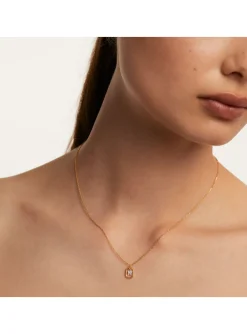 Collier Pdpaola Lettre W Mini doré