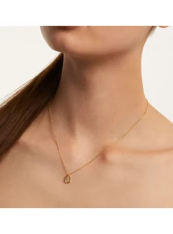 Collier Pdpaola Lettre X Mini doré