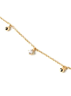 Collier PdPaola Love Triangle doré