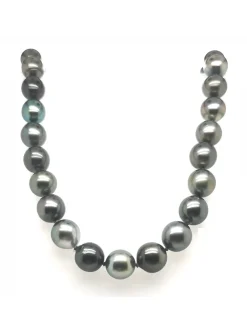 Collier perlles de Tahiti 10.5/11mm