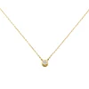 Collier ras de cou Agatha Brillant en argent doré