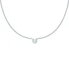Collier ras de cou Agatha Brillant argent