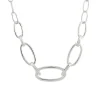 Collier ras de cou Agatha Chain argenté