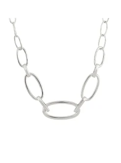 Collier ras de cou Agatha Chain argenté
