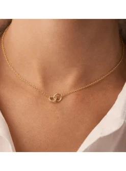 Collier ras de cou Agatha Rondou doré oxydes