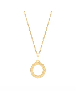 Collier Saunier plaqué or ligne aubier