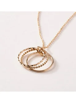 Collier Saunier Tango doré