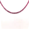 Collier sautoir Elden argent 1 rang rose magenta_x005f_x000D_collection Catch the Rainbow