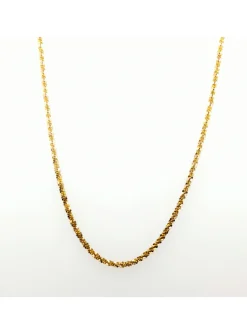 Collier sautoir Elden argent 1 rang jaune ambre_x005f_x000D_collection Catch the Rainbow