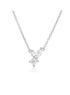 Collier Sif Jakobs ADRIA oxyde de zirconium_x005f_x000D_perles d'eau douce
