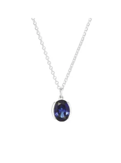 Collier Sif Jakobs ELLISSE CAREZZA_x005f_x000D_oxyde de zirconium bleu