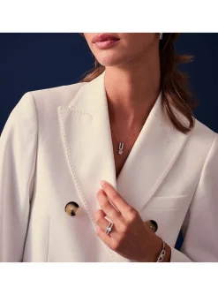 Collier Sif Jakobs ELLISSE CAREZZA / UNO_x005f_x000D_plaqué or