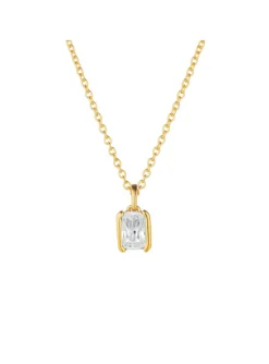 Collier Sif Jakobs ROCCANOVA PICCOLO_x005f_x000D_argent plaqué or et oxyde