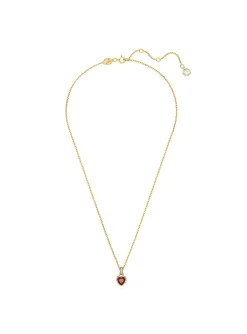 Collier Swarovski Chroma coeur rouge