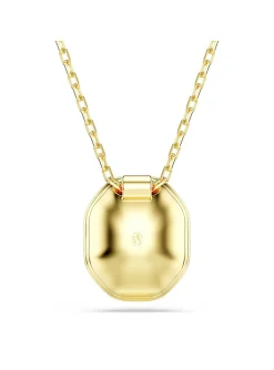 Collier Swarovski Chroma vert et doré