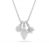 Collier Swarovski Dextera étoile, sphère et losange