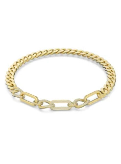 Collier Swarovski Dextera doré L