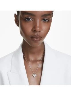 Collier Swarovski Dextera étoile, sphère et losange